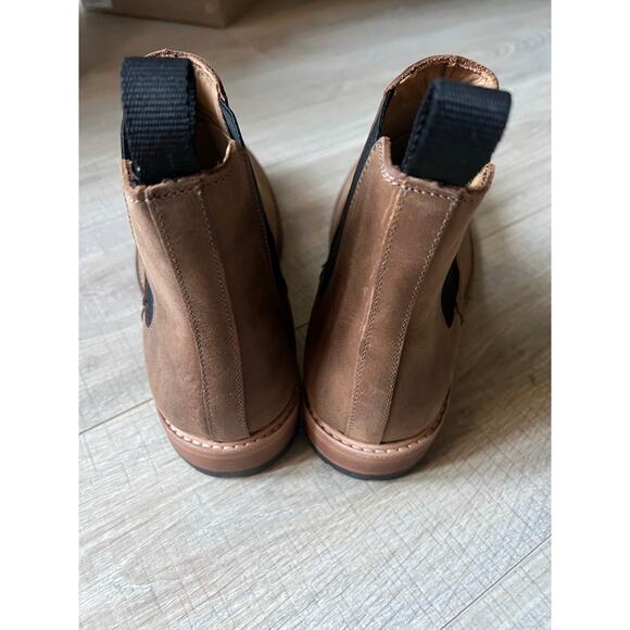 NEW Nisolo everyday Marco Chelsea Boot tobacco brown  Mens size 9.5 main image 5